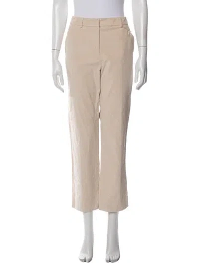 Pre-owned Weekend Max Mara Straight Leg Pants W/ Tags In Neutral
