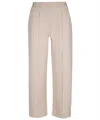 Weekend Max Mara Embroidered-logo Trousers In Neutral