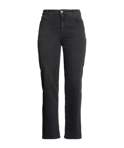 Weekend Max Mara Straight-leg Jeans In Black
