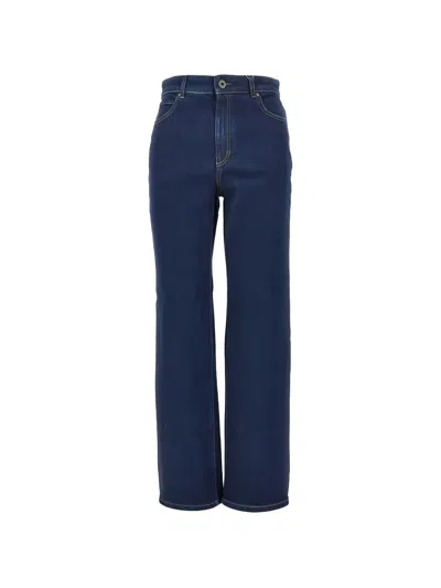 Weekend Max Mara Straight-leg Jeans In Blue