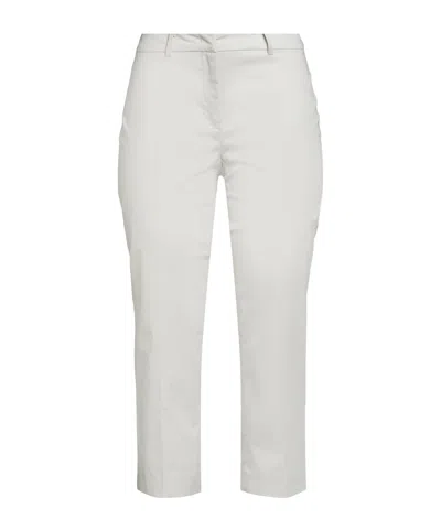 Weekend Max Mara Straight-leg Trousers In White