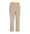 Weekend Max Mara Stretch Corduroy Trousers In Brown