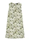 Weekend Max Mara Ornati Printed Cotton Dress In White