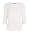 Weekend Max Mara Three-quarter Sleeve Jersey T-shirt