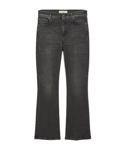 Weekend Max Mara Stretch Denim Jeans In Black