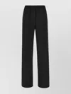 Weekend Max Mara Stretch Pants In Polyester Blend In Black