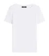 Weekend Max Mara Stretch-cotton T-shirt In White