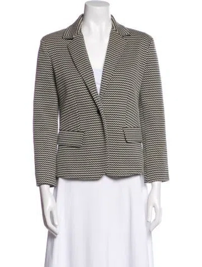 Pre-owned Weekend Max Mara Striped Blazer In Multi