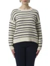 WEEKEND MAX MARA WEEKEND MAX MARA STRIPED CREWNECK JUMPER