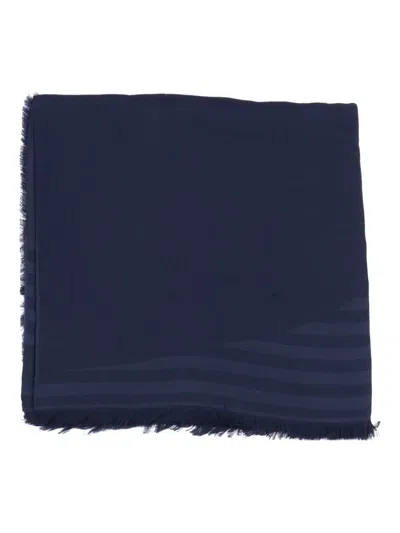 WEEKEND MAX MARA STRIPED FRINGED SCARF