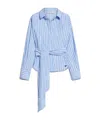 Weekend Max Mara Women's Torino Shirt Blue | Size 42 | 2425116071600058 In Blue