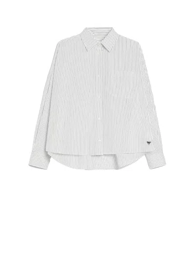 WEEKEND MAX MARA WEEKEND MAX MARA STRIPED POPLIN SHIRT