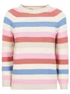 Weekend Max Mara Womens Multicolour Linz Striped Cotton Jumper