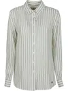 Weekend Max Mara Josef Linen Shirt In Grün