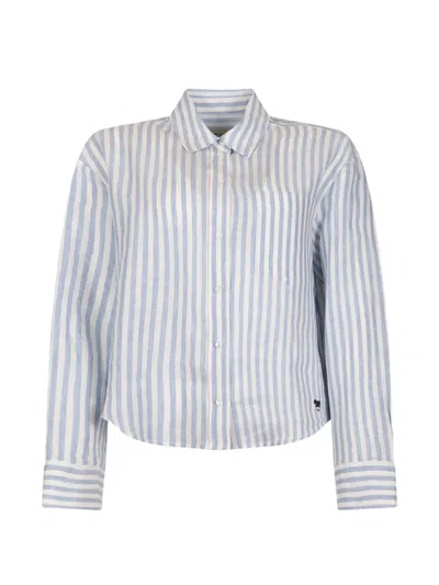 Weekend Max Mara Striped Shirt In Red