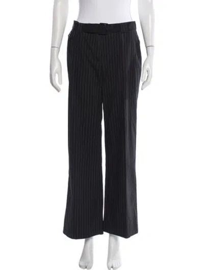Pre-owned Weekend Max Mara Striped Wide Leg Pants In Multi