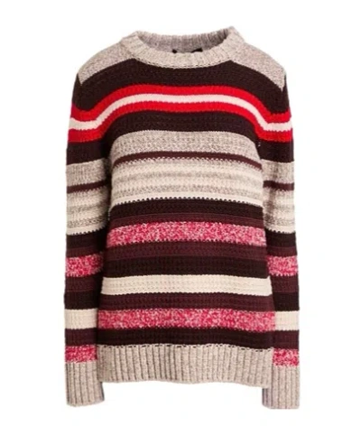 WEEKEND MAX MARA STRIPED WOOL KNITTED SWEATER