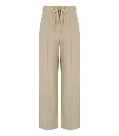 Weekend Max Mara Sub Beige Pants In Multi