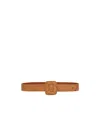 Weekend Max Mara Suede Belt In Brown