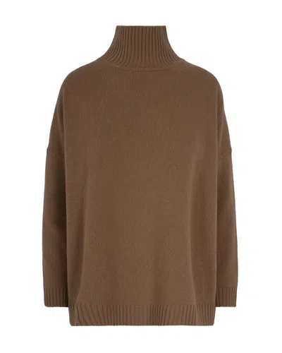Weekend Max Mara Sweater In Brown