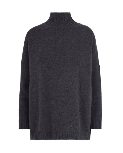 Weekend Max Mara Maglia Borgia Antracite In Blue