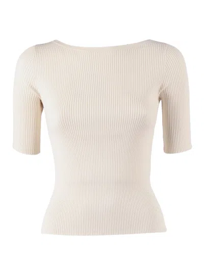 Weekend Max Mara Sweater In White