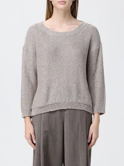 Weekend Max Mara Sweater Woman In Gray
