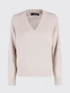 Weekend Max Mara V-neck Sweater In Multi
