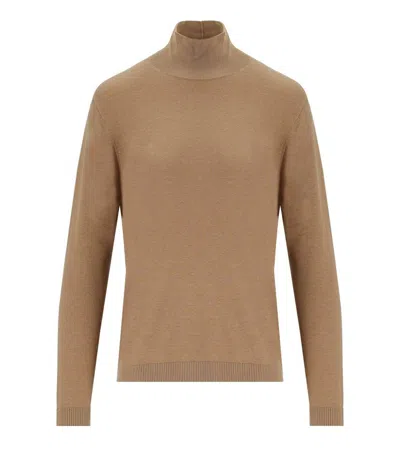 WEEKEND MAX MARA WEEKEND MAX MARA KIKU CAMEL TURTLENECK JUMPER