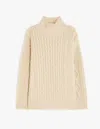 Weekend Max Mara Beige Wool Veneto Sweater In Beige