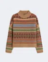 Weekend Max Mara Long Sleeve Sweater In Brown