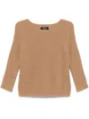 Weekend Max Mara Sweaters In Brown