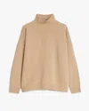 Weekend Max Mara Long-sleeved Wool Sweater In Brown