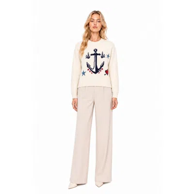 Weekend Max Mara Alpaca And Wool-blend Yarn Sweater In Neutral