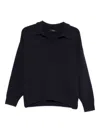 Weekend Max Mara Virgin Wool Sweater In Black