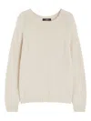 Weekend Max Mara Weekend Maxmara Ghiacci Jumper Ivory In Neutral