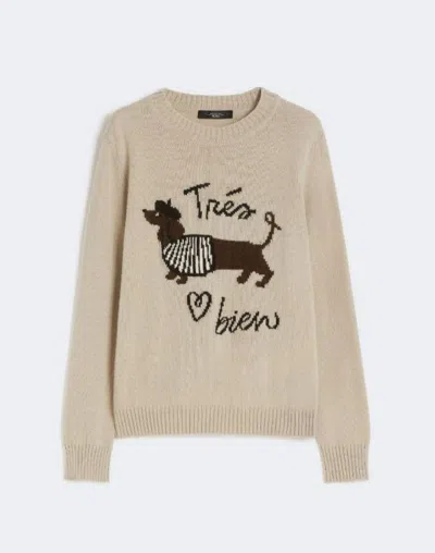 Weekend Max Mara Sweaters In Nude