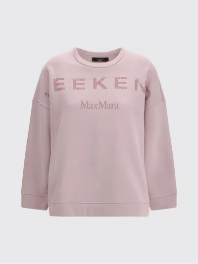 Weekend Max Mara Sweatshirt Woman  In Pink