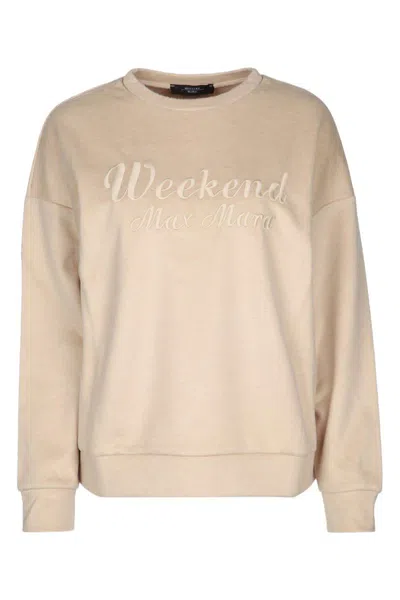 Weekend Max Mara Sweatshirts In Neutral