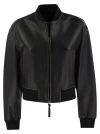 Weekend Max Mara Syntethic Leather Jacket With Zip