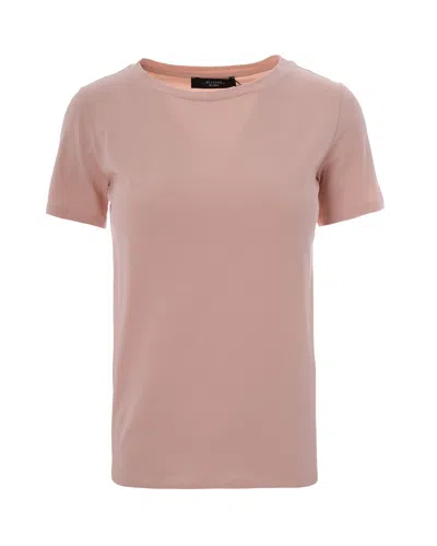 Weekend Max Mara T-shirt Basic Rosa In Pink