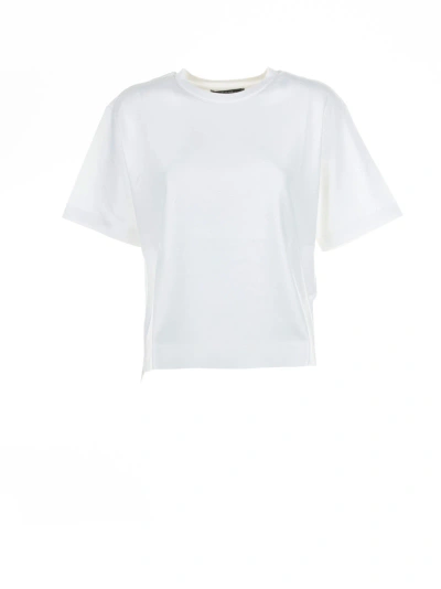 Weekend Max Mara T-shirt In Bianco