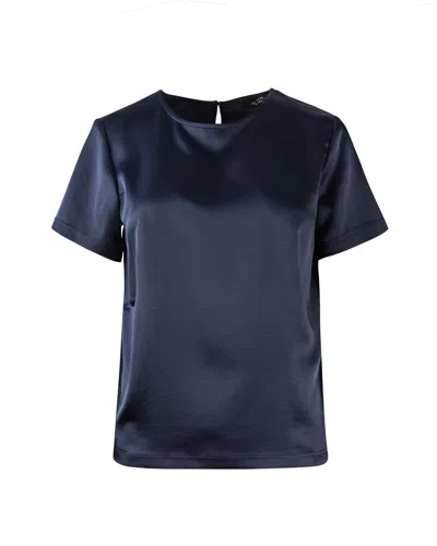 Weekend Max Mara T-shirt Gilbert Blu In Blue