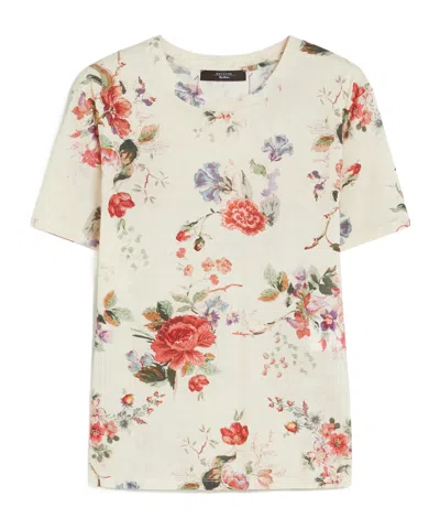 Weekend Max Mara T-shirt In Jerseys Tampa To In White