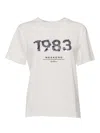 Weekend Max Mara White T-shirt With Logo In White