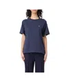 Weekend Max Mara T-shirt With Round Neck And Short Sleeves In Black