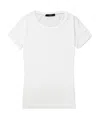 Weekend Max Mara T-shirt With Round Neck And Short Sleeves In White