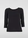 Weekend Max Mara T-shirt Woman  In Black