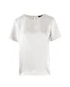 Weekend Max Mara T-shirt Gilbert Avorio In Neutral