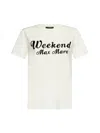 Weekend Max Mara Short-sleeved T-shirt In White